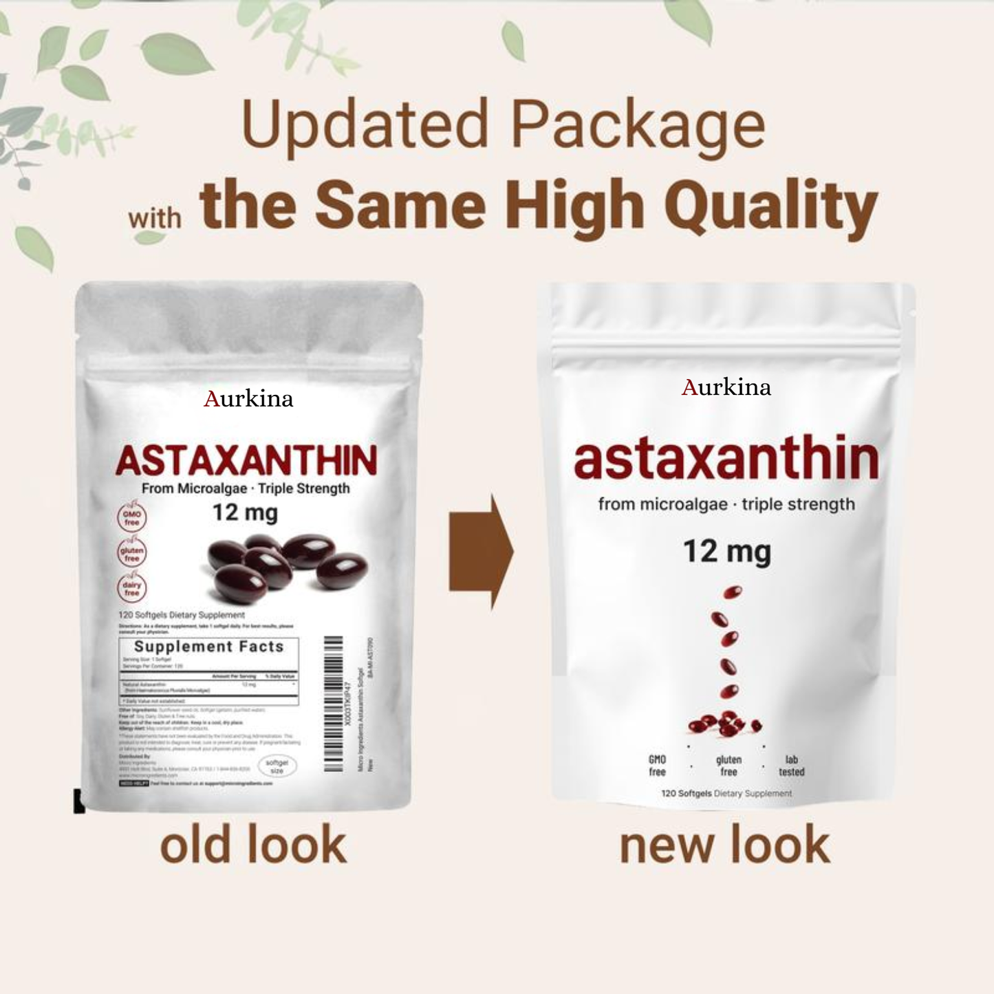 Aurkina™ Astaxanthin Soft Gels