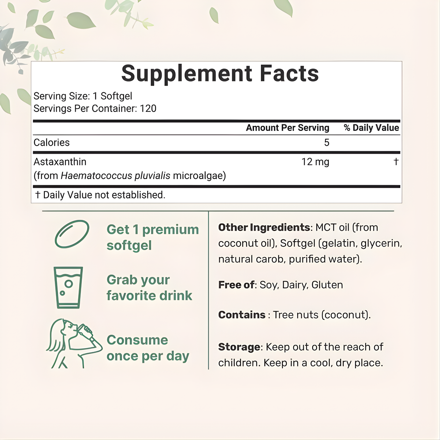 Aurkina™ Astaxanthin Soft Gels
