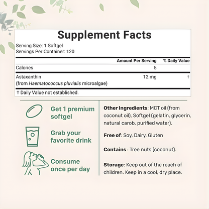 Aurkina™ Astaxanthin Soft Gels