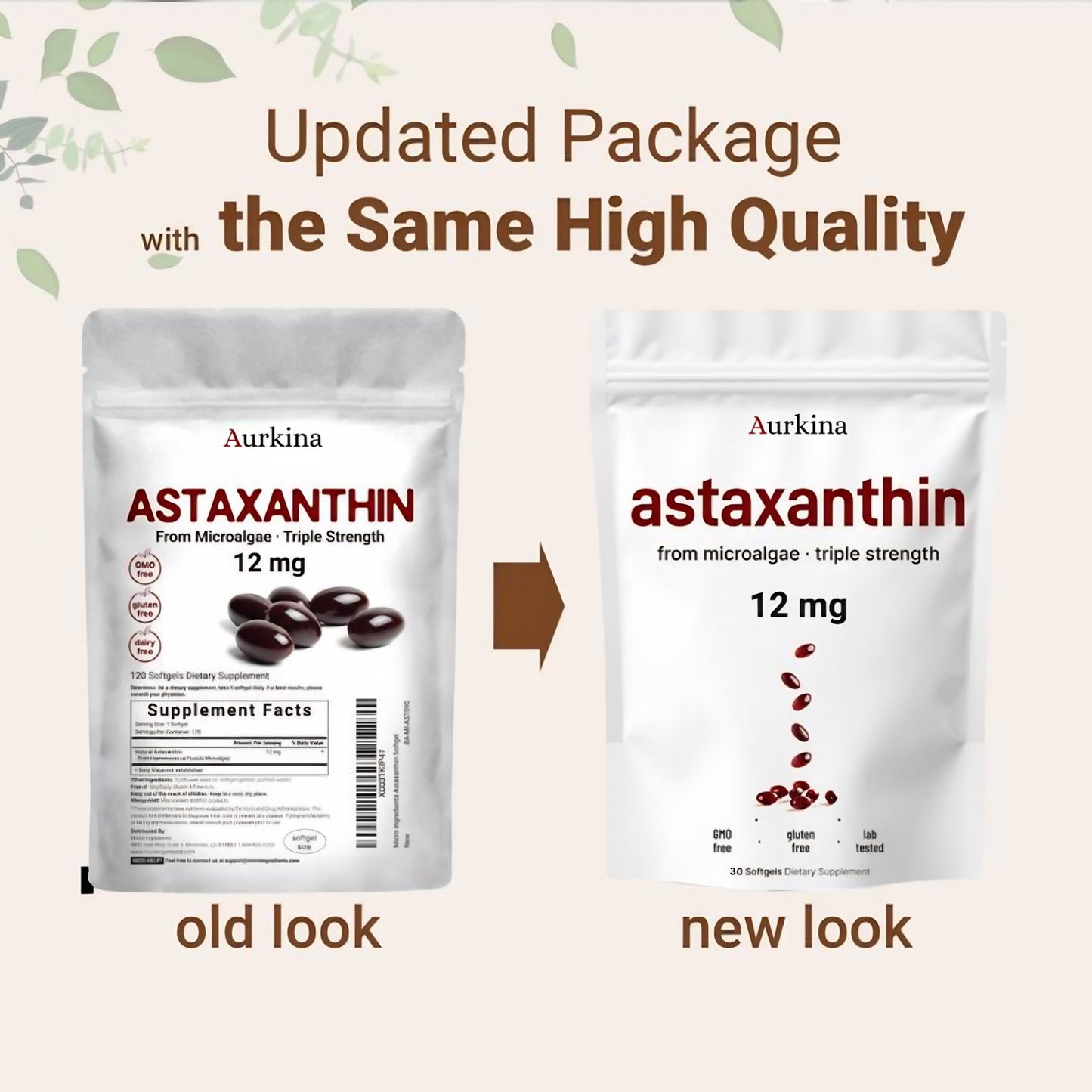 Aurkina™ Astaxanthin Soft Gels