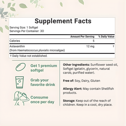 Aurkina™ Astaxanthin Soft Gels